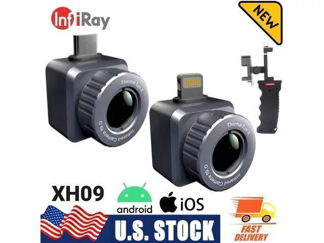 Alt view image 2 of 7 - InfiRay Xinfrared XH09 50Hz Thermal Imaging Camera Imager Scope for Hunting Inspection For Android Type-C