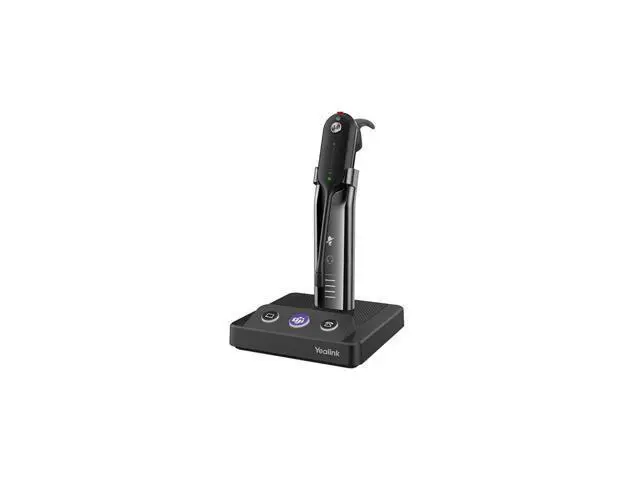 Alt view image 3 of 5 - Yealink MP50 MS Teams IP Corded Phone Bundle with Yealink WH63 MS Teams Mono Bluetooth Noise Canceling Mic Headset for Office, Cam 313 2MP Webcam