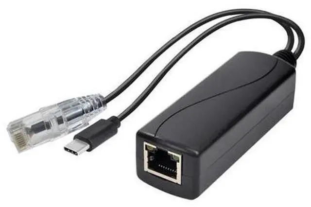 Main image of PoE Splitter Gigabit TYPE-C Active PoE to TYPE-C Adapter