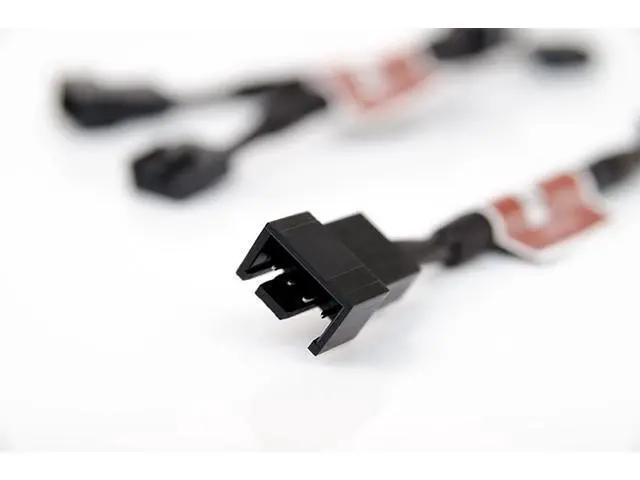 Alt view image 2 of 2 - Noctua NA-SRC7, 4 Pin Low-Noise Adaptor Cables for PC fans (Black)