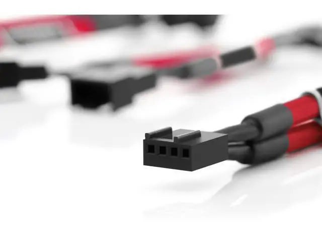 Alt view image 2 of 2 - Noctua NA-SYC1 chromax.red, 4-Pin Y-Cables (Red)