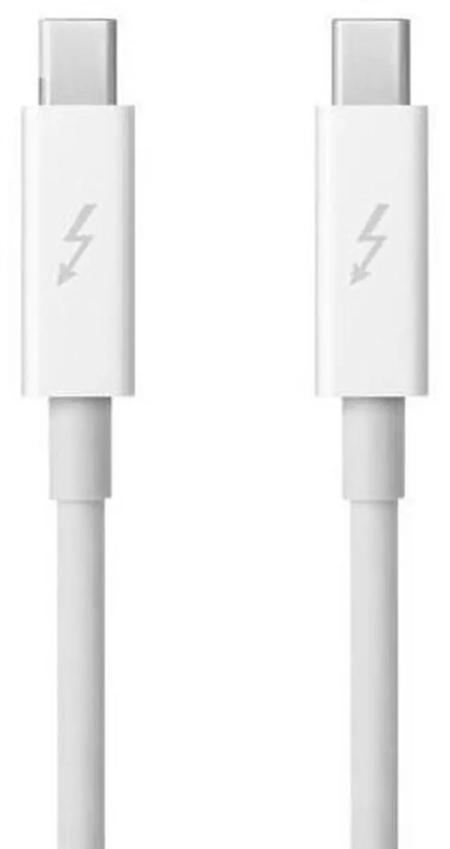 Main image of Jimier Thunderbolt 2 Port Male to Male Video Data Cable for MacBook & SSD & Displays TB-004-WH
