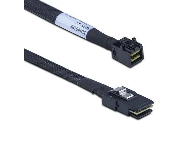 Alt view image 7 of 7 - SFF-8643 to SFF-8087 Mini SAS HD Cable, SAS 3.0 to 2.0, Compatible with RAID Controllers, Servers, Backplanes and Hosts, 100-Ohm, 0.5-m(1.6ft)