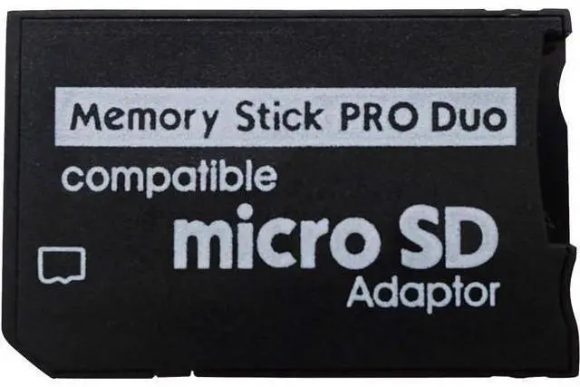 Main image of Micro SD to PSP Memory Stick PRO Duo MagicGate Adapter Card,Compatible with Sony PlayStation Portable/Camera/Handycam