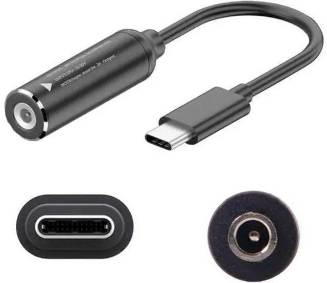 Main image of 4.0*1.35mm Laptop Charging Adapter Female DC 4.0mm x 1.35mm to Male USB C