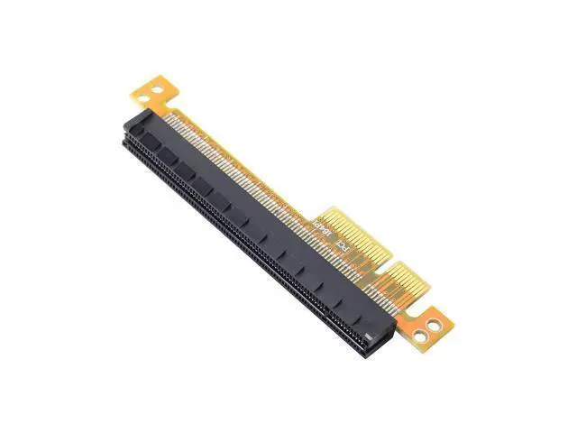 Alt view image 5 of 7 - PCI-E Express 4X to 16x Extender Converter Riser Card Adapter Male to Female