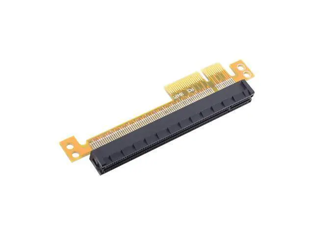 Alt view image 7 of 7 - PCI-E Express 4X to 16x Extender Converter Riser Card Adapter Male to Female