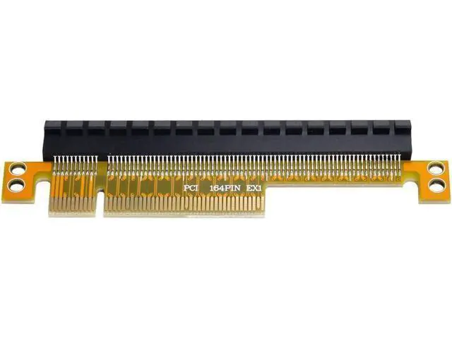 Alt view image 3 of 5 - PCI-E Express 8X to 16x Extender Converter Riser Card Adapter Male to Female Extension