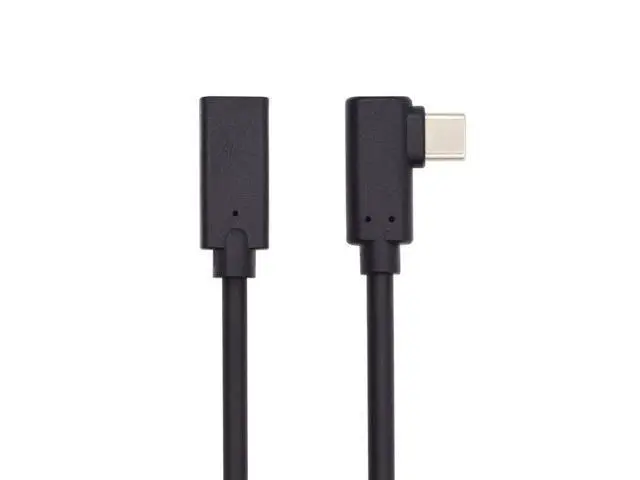 Alt view image 7 of 7 - USB C Coiled Stretch Cable USB Type C Male to Female Power Data Extension Cable for Keyboard Mouse