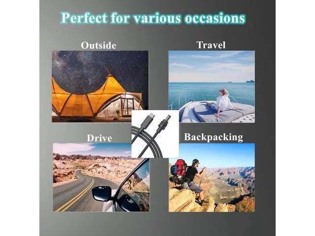 Alt view image 2 of 7 - Starlink Mini Cable, Starlink Mini USB C to DC Power Cable, Waterproof Design, Plug and Play, Suitable for Outdoor Camping/Exploration. (16.6ft)