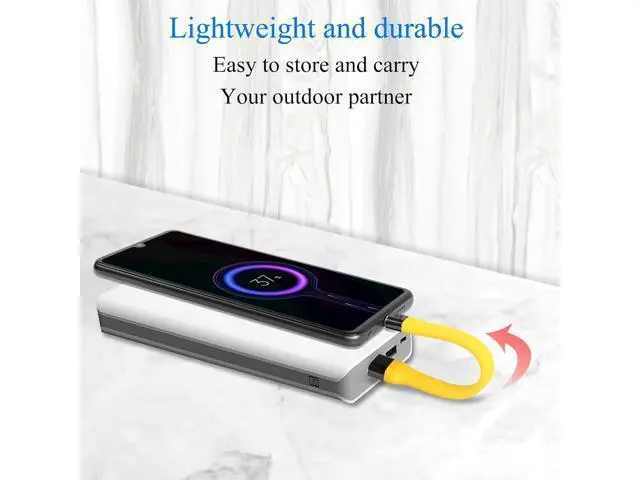 Alt view image 7 of 7 - Short USB C to USB C Cable 5Inch, 40Gbps, 8K@60HZ Video, Type C to Type C Male to Male Cable for External SSD, Thunderbolt 4/3 Interface, MacBook, iPad, iPhone 17, Nintendo Switch, Power Bank