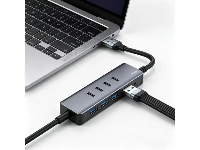Alt view image 5 of 6 - Short USB to USB Cable 5inch,10Gbps Type A Male to Male Cord