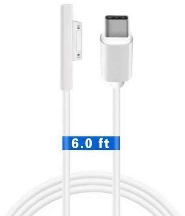 Main image of USB-C to Surface Pro Fast Charging Adapter White Type-c Cable