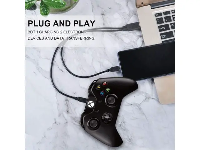 Alt view image 5 of 7 - Power up Two Micro USB Devices simultaneously from a Single USB Port with The Dual Micro USB Splitter Charge Cable