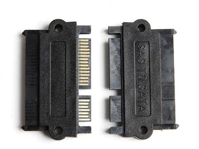 Alt view image 5 of 7 - Wixine 2Pcs Main Board Small Port SAS Hard Disk Adapter SFF-8482 to SATA 22 Pin Adapter Card