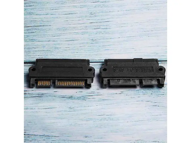 Alt view image 6 of 7 - Wixine 2Pcs Main Board Small Port SAS Hard Disk Adapter SFF-8482 to SATA 22 Pin Adapter Card
