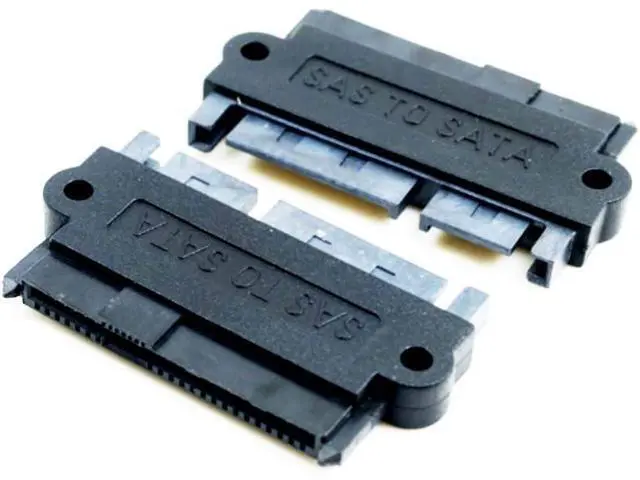 Alt view image 4 of 7 - Wixine 2Pcs Main Board Small Port SAS Hard Disk Adapter SFF-8482 to SATA 22 Pin Adapter Card
