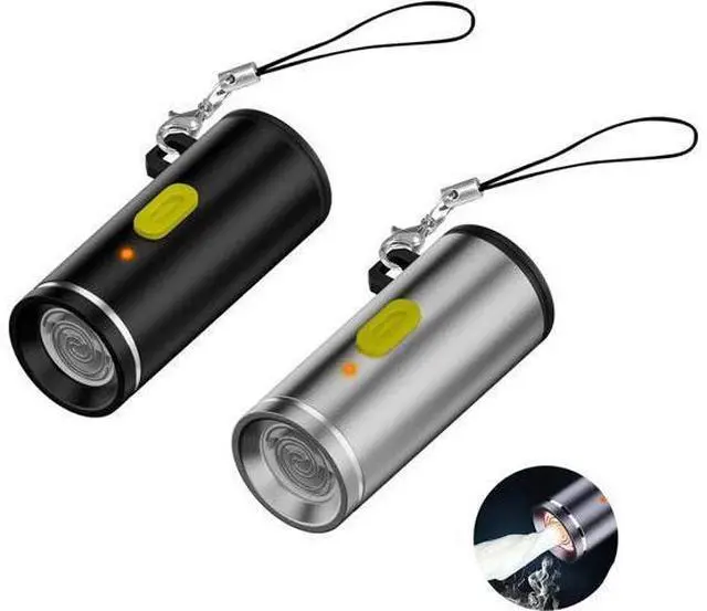 Main image of 2-Pack mini USB-C Cigarette Electric Lighter, Plug into Your Phone or USB-C Cable to use, Automatically Shuts Off After 8 Seconds, USB-C Interface (Powered by USB-C, no Built-in Battery)