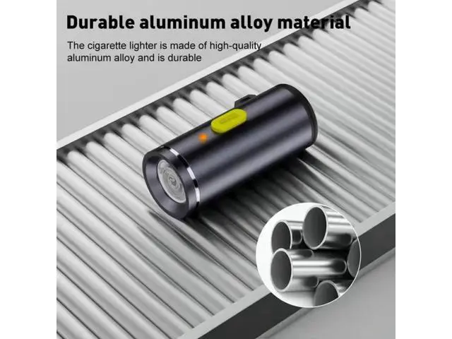 Alt view image 5 of 7 - 2-Pack mini USB-C Cigarette Electric Lighter, Plug into Your Phone or USB-C Cable to use, Automatically Shuts Off After 8 Seconds, USB-C Interface (Powered by USB-C, no Built-in Battery)