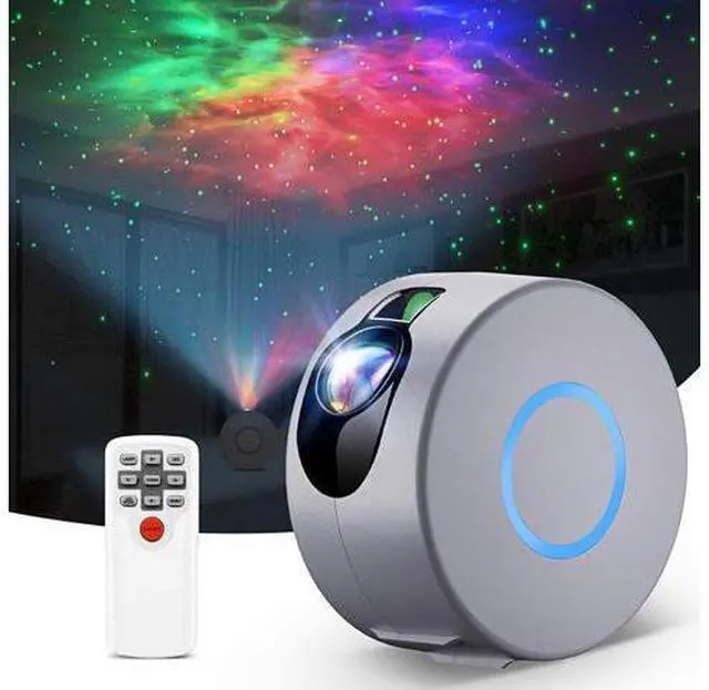 Main image of Galaxy Projector w/Led Nebula Cloud, RGB Laser Star Light Projector, Starry Night Light Projector w/Remote Control for Kids Adults Birthday Gift/Bedroom/Game Room/Home Theatre