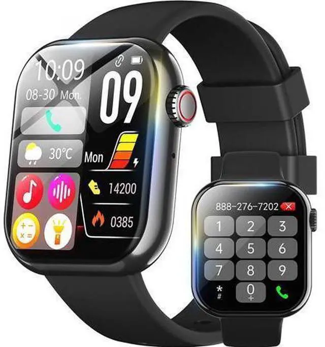 Main image of 1.91'' Smart Watch for Men Women, Answer/Make Call, 50+ Sports Modes, Fitness Tracker with SpO2/Heart Rate/Sleep Monitor, Voice Assistant, Smartwatch for iPhone iOS Android, Step Calorie and More