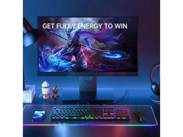 Alt view image 2 of 7 - Hitoor Large RGB Gaming Mouse Wired, 12400 DPI Wired Gamer Mouse with 6 Side Buttons & 7 Backlit Modes, Computer Gaming Mice, USB Wired Gaming Mouse for PC/Mac and Laptop - Black giyqxHw