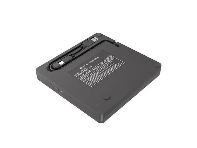 Alt view image 7 of 7 - Hitoor External Blu Ray Drive, USB 3.0 and Type-C External Blu Ray Burner Portable Blu Ray DVD/CD/BD Player, 3D Optical Bluray CD DVD Drive Compatible with Windows XP/7/8/10/11 MacOS Laptop Desktop
