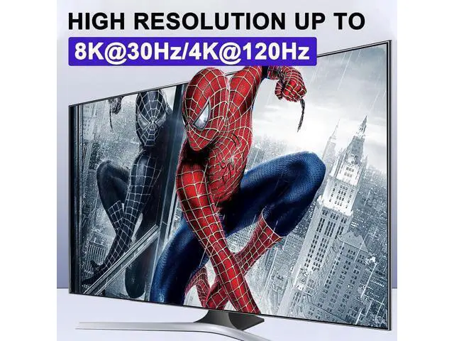 Alt view image 3 of 7 - USB C Switch 2 in 1 Out / 1 in 2 Out, Bi-Directional USB C Switcher 2 Computers, USB C KVM Switch Support 8K @30Hz 4K @120Hz Video,10Gbps Data Transfer,2 USB-C Cables and Wired Controller Included