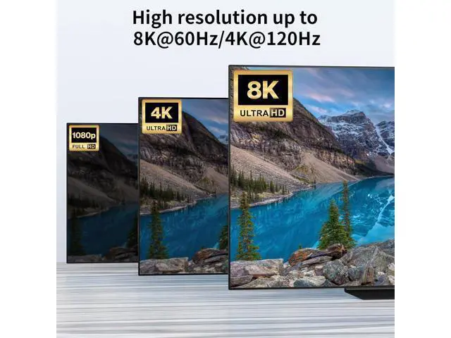 Alt view image 3 of 7 - Hitoor USB C Switch,Bi-Directional USB C Switcher 2 Computers, USB Type C KVM Switch 8K@60Hz 4K@120Hz Video/10Gbps Data Transfer/100W Charging, Compatible with Thunderbolt Device,USB-C Cables Included