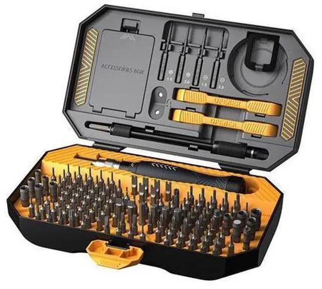 Main image of PC Repair Tools Screwdriver Set, 145 in 1 Precision Screwdriver Set with 132 Screwdriver Bits, Magnetic Repair Tool Kit with Portable Case for Smartphones, MacBooks, Laptops, Watches