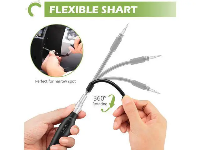 Alt view image 4 of 7 - PC Repair Tools Screwdriver Set, 145 in 1 Precision Screwdriver Set with 132 Screwdriver Bits, Magnetic Repair Tool Kit with Portable Case for Smartphones, MacBooks, Laptops, Watches