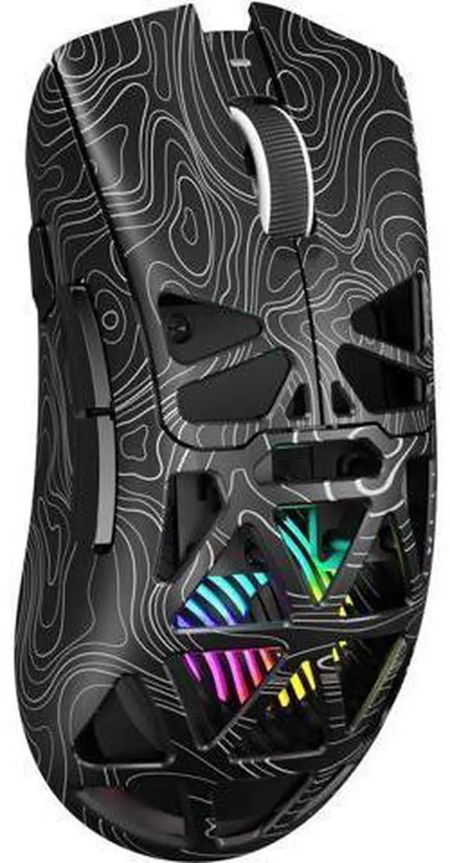 Main image of Hitoor Wireless Gaming Mouse, Tri-Mode 2.4GHz/USB-C/BT5.3 Computer Mouse with 12000 DPI, Programmable Macro Gamer Mouse with Rapid Fire Key, RGB Light Gaming Mice for PC/Laptop/Mac
