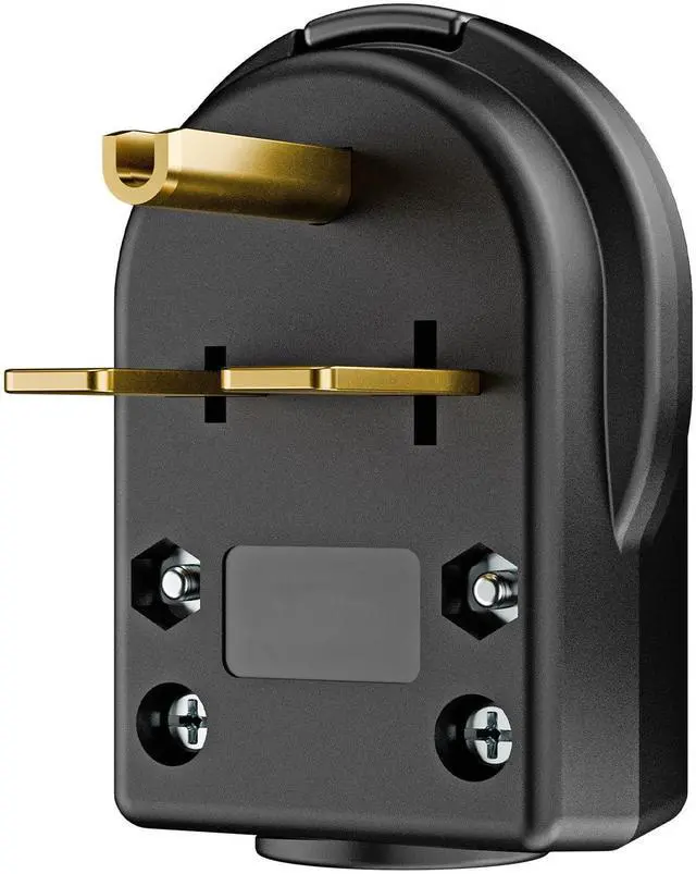 Main image of Nema 6-30P Plug Welder Plug 30 Amp 250 Volt Angle Plug, 3 Pole 3 Wire Grounding Straight Blade Plug for Welders, Work with Cable OD Max. 1.0 Inch