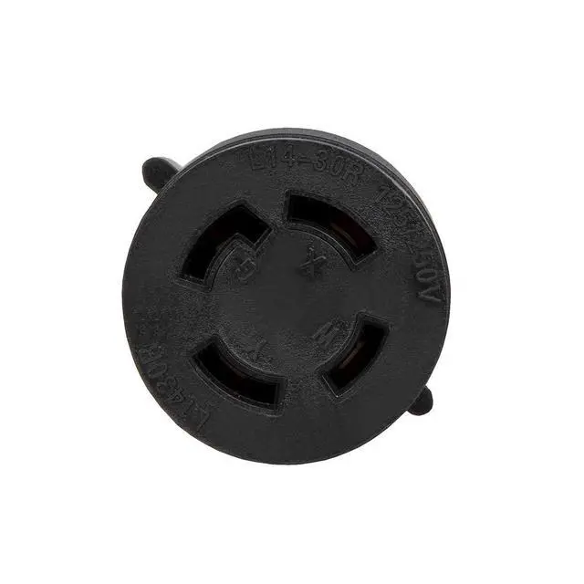 Alt view image 4 of 4 - 1.5FT Nema TT-30P to L14-30R Adapter, 30-Amp RV to L14-30R Generator Transfer Switch Adapter 4-Prong Female Adapter STW 10AWG, 30A RV Generator to 30A 4-Prong Locking Female