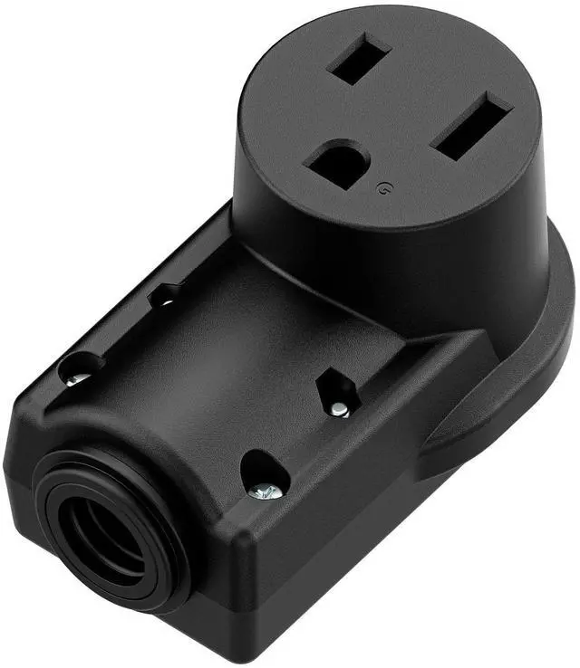 Main image of NEMA 6-50R Plug,6-50R 50A/250V Welder Female Socket (ETL Certified) 50Amp 250Volt Cord End Receptacle for Welders & Driers, Heavy Duty Welder 3-Prong, Black Color.