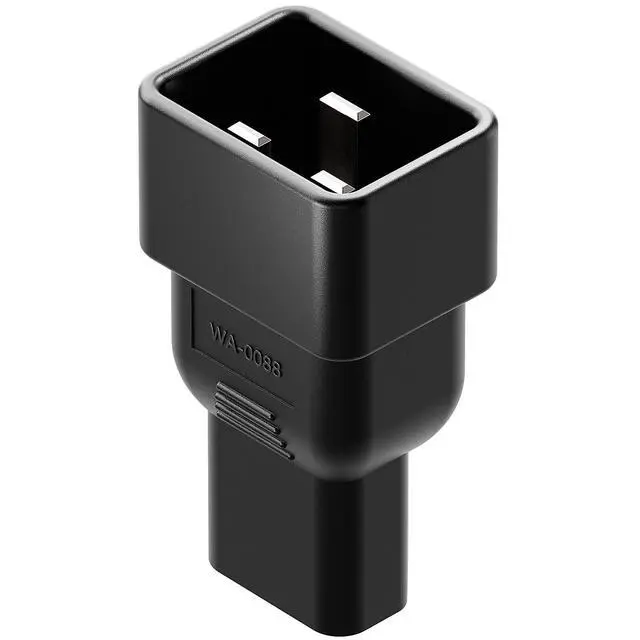 Alt view image 7 of 7 - 5 PACK IEC 320 C13 to C20 AC Adapter, IEC 15A to 10A,16A to 10A AC Converter,C20 16A to C13 10A Power Connector