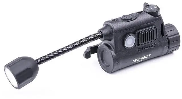 Main image of NEXTORCH Rstar Helmet Light with IR Signal Light | Helmet Accessories Mount ARC Guide Rails Webbing Clips Magic Stickers Lightweight Helmet Light