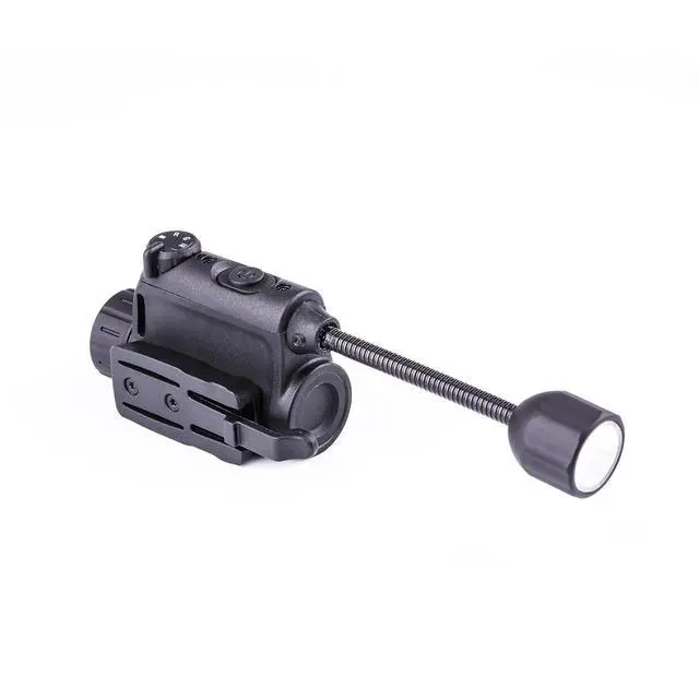 Alt view image 5 of 7 - NEXTORCH Rstar Helmet Light with IR Signal Light | Helmet Accessories Mount ARC Guide Rails Webbing Clips Magic Stickers Lightweight Helmet Light