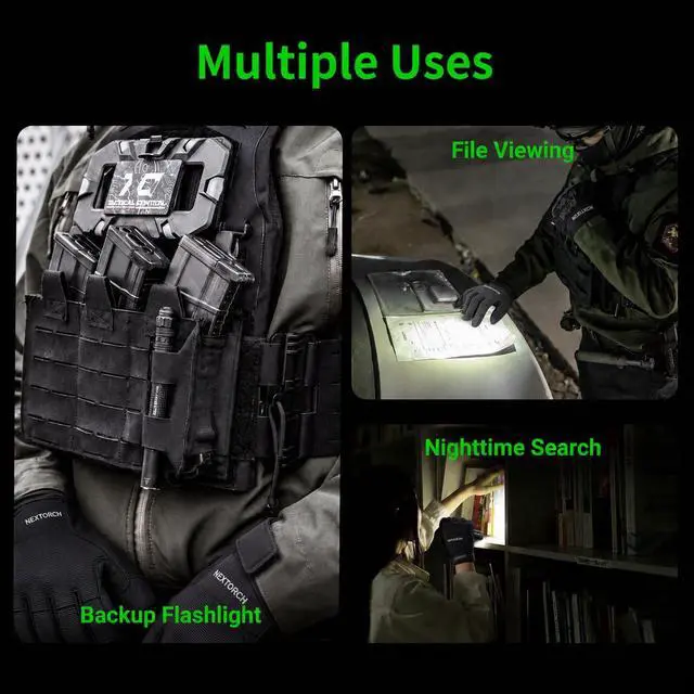 Alt view image 6 of 7 - NEXTORCH TA22 Tactical EDC Pen Flashlight Rechargeable, 850 Lumens EDC | Pocket LED Penlight, Waterproof & Impact-Resistant with Multi-Mode for Law Enforcement, File Viewing, Camping, Outdoor Search