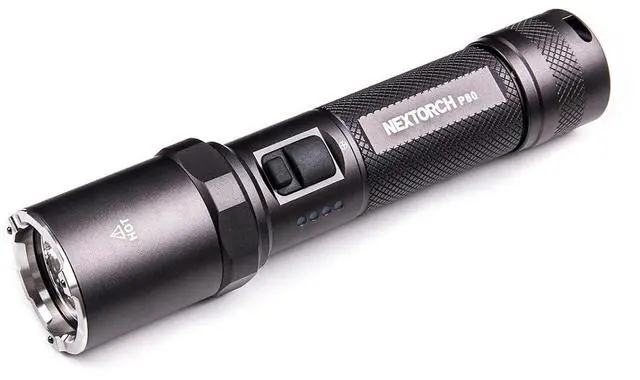 Main image of NEXTORCH P80 2100lm Flashlight Grey Rechargeable EDC | High Lumens Flashlight, IPX7 Waterproof EDC Flashlight for Camping, Outdoor, Hurricane Power Outage