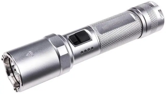 Main image of NEXTORCH P80 2100lm Rechargeable Flashlight Silver | High Lumens Flashlight, Waterproof EDC Flashlight for Camping, Outdoor, Home Use, Hiking, Night Dog Walking