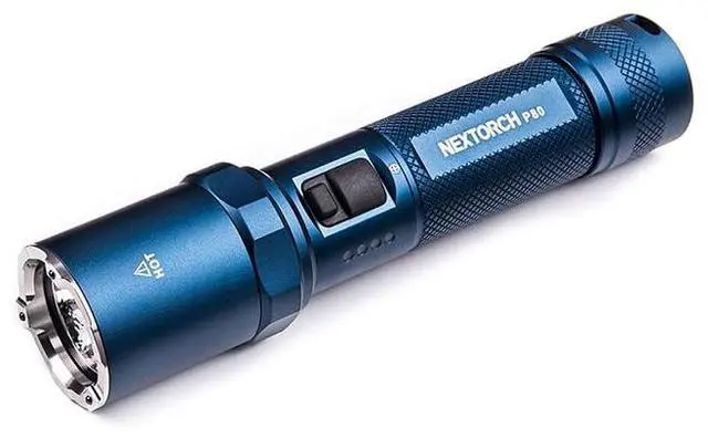 Main image of NEXTORCH P80 2100lm Rechargeable Flashlight Navy Blue | High Lumens Flashlight with 5 Modes, Waterproof EDC Flash Light for Camping Outdoor Gear
