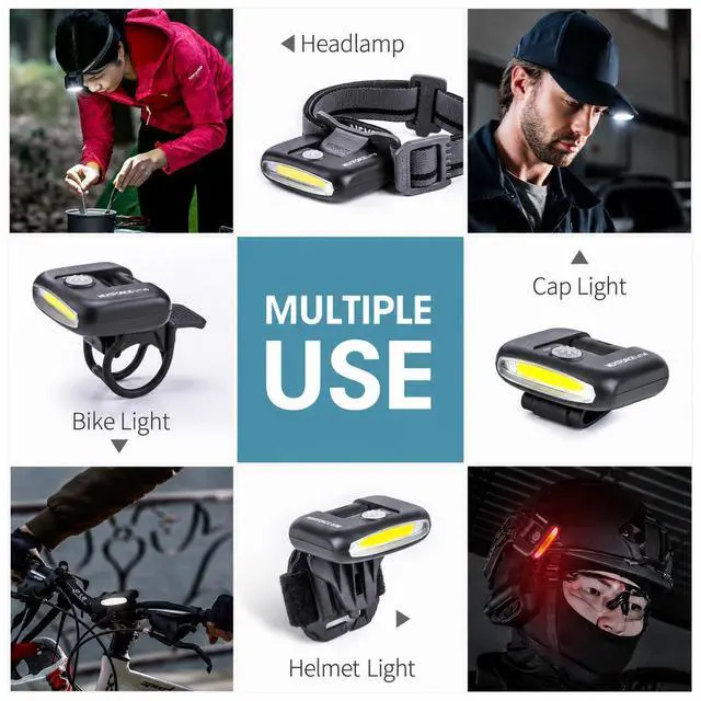 Alt view image 3 of 7 - NEXTORCH UT10C Multi-Functional Clip Light & Headlamp USB-C Rechargeable | 170 Lumens Portable LED Light & Red Light, Ultra-Lightweight Utility Light for Cap, Bike, Camping, Dog Walking, Auto Repair