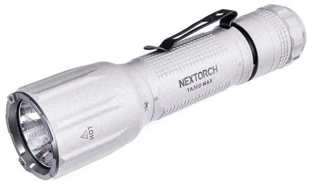 Main image of NEXTORCH TA30D MAX 4000 High Lumens Tactical Flashlight LED Rechargeable | Micro-Arc Oxidation Coating with Professional 5 Modes 450 Meters Beam for Outdoor Operations, Night Searches, Patrol, etc