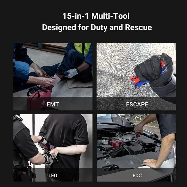 Alt view image 4 of 7 - NEXTORCH PIONEER MT20 15-IN-1 Multi-tools Full-Size,Versatile Multi-tool Set with Scissors Needle Nose Pliers Pocket Clip Multi-tool
