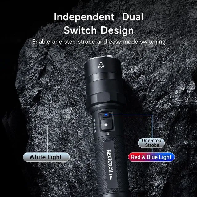 Alt view image 5 of 7 - NEXTORCH P84 3700LM Flashlight,High Lumens Flashlight
