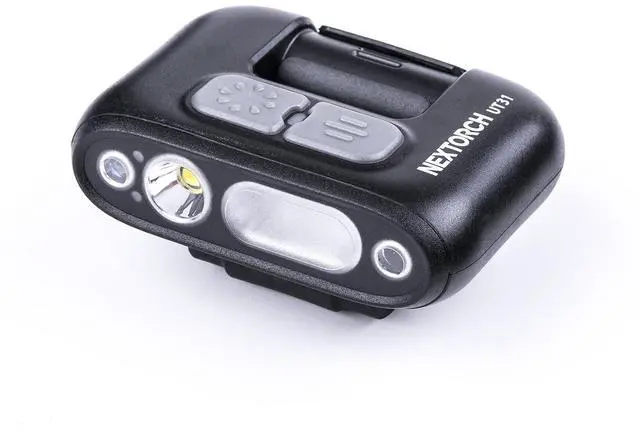 Main image of NEXTORCH UT31 Portable Clip-On LED Red Blue Signal Light USB Rechargeable | Mini Shoulder Signal Lamp for Cycling, Night Running, Outdoor, Traffic Guidance, Work Daily Use