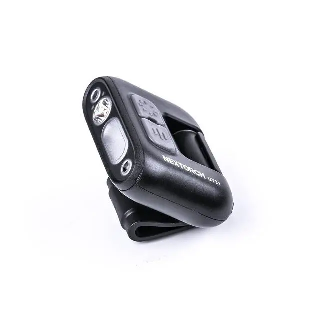 Alt view image 6 of 7 - NEXTORCH UT31 Portable Clip-On LED Red Blue Signal Light USB Rechargeable | Mini Shoulder Signal Lamp for Cycling, Night Running, Outdoor, Traffic Guidance, Work Daily Use