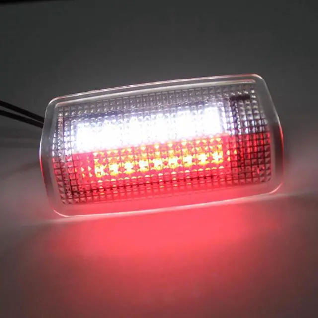 Alt view image 2 of 7 - Yankok LED Door Courtesy Lights White Red for TYT Camry Avalon Highlander Sienna Tundra Sequoia Prius 86 Scion FR-S Subie BRZ Lexs IS ES GS GX LX LS RC RX