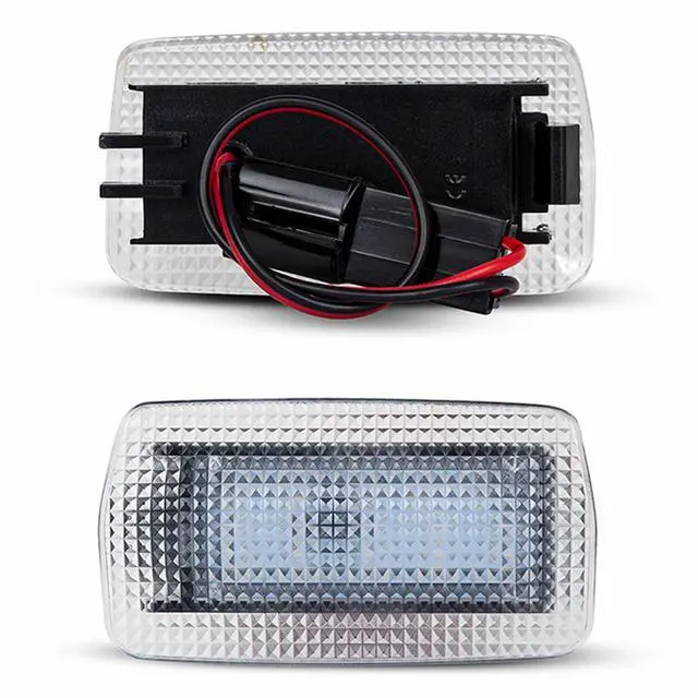 Alt view image 4 of 7 - Yankok LED Door Courtesy Lights White Red for TYT Camry Avalon Highlander Sienna Tundra Sequoia Prius 86 Scion FR-S Subie BRZ Lexs IS ES GS GX LX LS RC RX